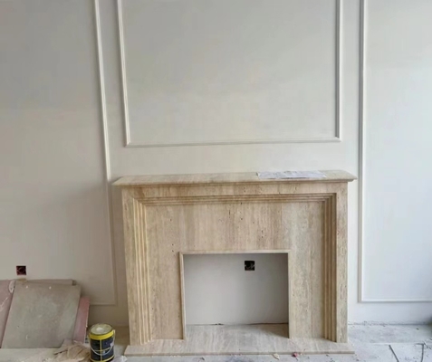 Op maat gemaakte European Style Kamin Natuurmarmer voor moderne binnenwoning