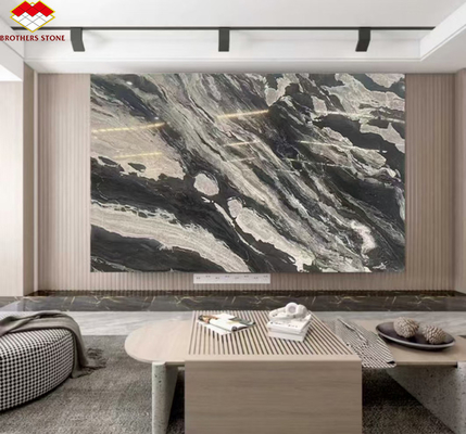 Modern Cosmic Black Granite gepolijst voor interieur keuken countertops en wandpaneel