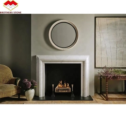 Gepersonaliseerde marmeren mantel open haard zonder afstandsbediening Perfect voor woonkamer of Vilar