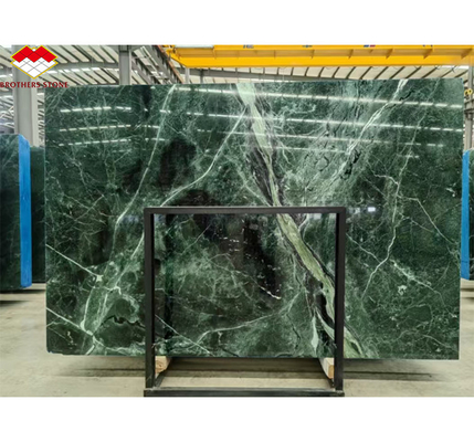 Calcite donkergroen marmer voor modern design villa badkamer wasbak en eettafel