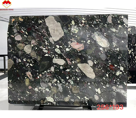 Planken met wandvloeren Natuurlijke marmeren plaat met achatenpatroon van Yunfu