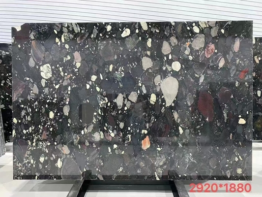 Planken met wandvloeren Natuurlijke marmeren plaat met achatenpatroon van Yunfu