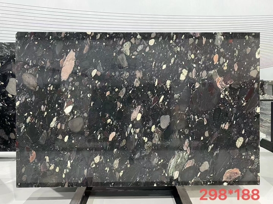 Planken met wandvloeren Natuurlijke marmeren plaat met achatenpatroon van Yunfu