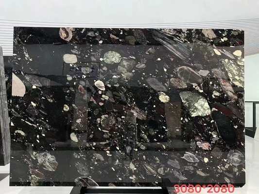Planken met wandvloeren Natuurlijke marmeren plaat met achatenpatroon van Yunfu
