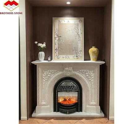 Steenkool open haarden Moderne Italiaanse stijl Marmer Sofitel open haard mantel voor interieur