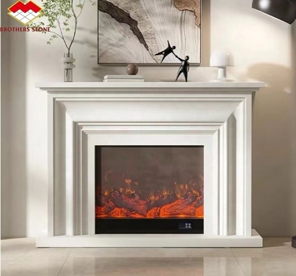 Steenkool open haarden Moderne Italiaanse stijl Marmer Sofitel open haard mantel voor interieur
