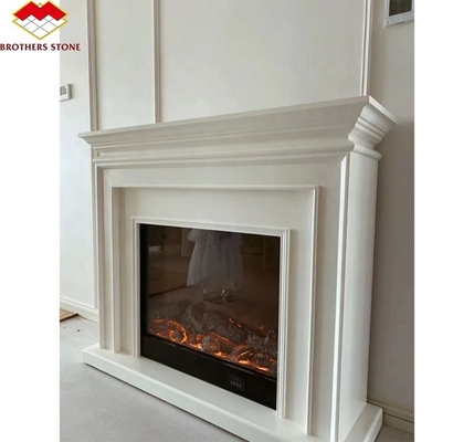 Steenkool open haarden Moderne Italiaanse stijl Marmer Sofitel open haard mantel voor interieur