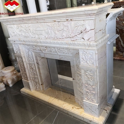Steenkool open haarden Moderne Italiaanse stijl Marmer Sofitel open haard mantel voor interieur