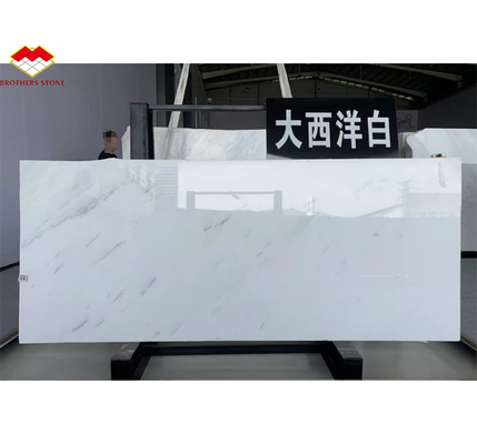 Yunfu Brothers Stone goedkoopste prijs Wit schoonheid marmer met grijze aders hoge kwaliteit Atlantische witte marmer fineer
