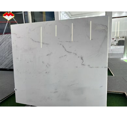 Yunfu Brothers Stone goedkoopste prijs Wit schoonheid marmer met grijze aders hoge kwaliteit Atlantische witte marmer fineer