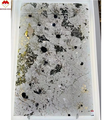 Translucent Braziliaans Alpinus Granite Super Crystal Exotic Natural Backlit Patagonia Quartzite Steen Muurpaneel