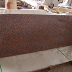 De openluchttegels van de het Granietsteen van G562 Donkerrode, de Opgepoetste Tegels van de Granietvloer