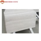 Het opgepoetste Witte Houten Marmeren Witte Marmer van Plak Chinese Serpeggiante