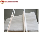 Van de de strookmuur en vloer van China witte houten lange marmeren tegels
