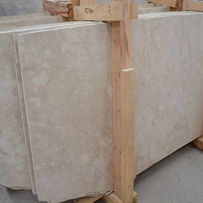Duurzame Opgepoetste Beige marmeren de Steenplak 2,73 van Faux Latte de Bulkdichtheid van G/Cm3