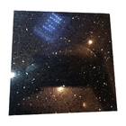 Zwarte de Steenplakken van het Melkweg Kunstmatige Kwarts, Zwarte Countertop van het Melkwegkwarts