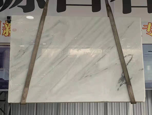 Marmeren de Steenplak van muurgriekenland Ariston, de Witte Marmeren Bruine Vloer van de de Ijdelheids Hoogste Plak van de Aderstegel