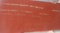 De Keukencountertop van het rode Kleuren Ruwe Graniet Plak 2,73 g/cm3 van Vloertegels 50x50