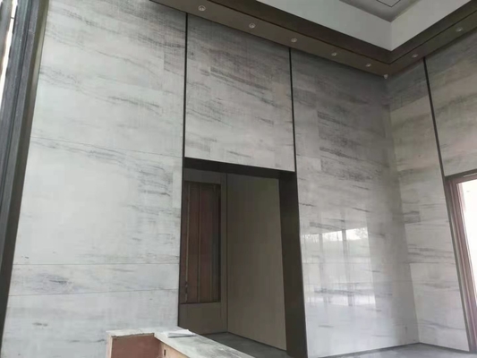 Grey Veins Marble Stone Slab voor Villa en Hotelmuurcomité