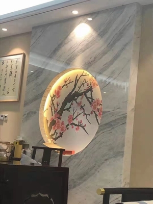 Grey Veins Marble Stone Slab voor Villa en Hotelmuurcomité