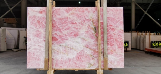 Marmeren Plak 1830mm van het douane Rechte Houten Onyx Dikte