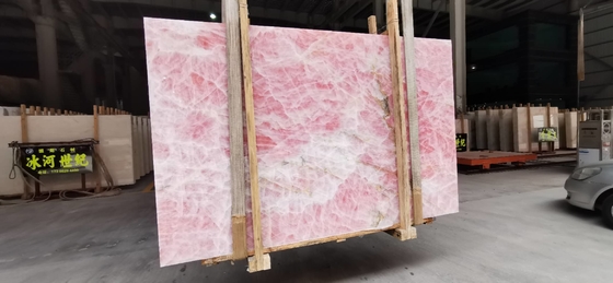 Marmeren Plak 1830mm van het douane Rechte Houten Onyx Dikte