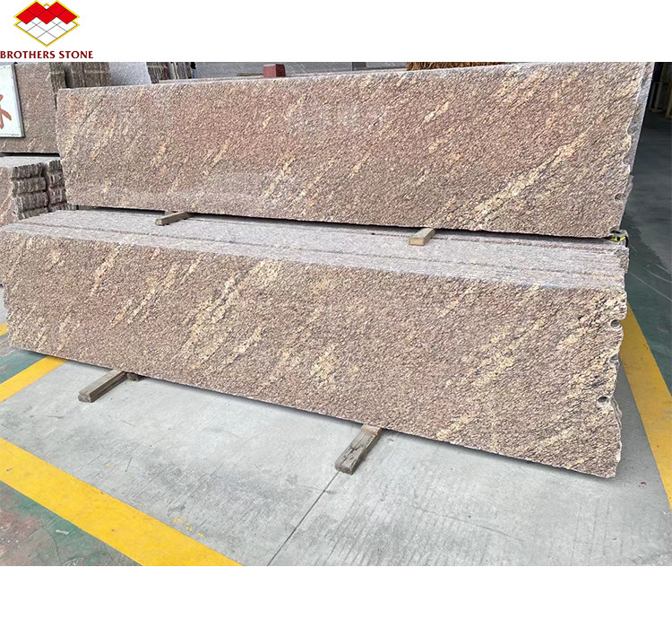 Giallo Gold Granite Californië Gouden kleur voor buitenwandbekleding en handrail