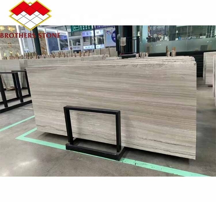 Ingenieurswerk vloerwandpanelen/planken in grijs hout granenmarmer voor een aangepaste stijl