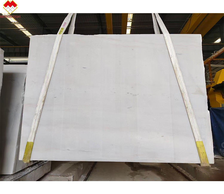 Big Slab Indoor Grade Decoration Component Lavabo Natuurlijke Macedonië Witte Marmeren Floor Tile