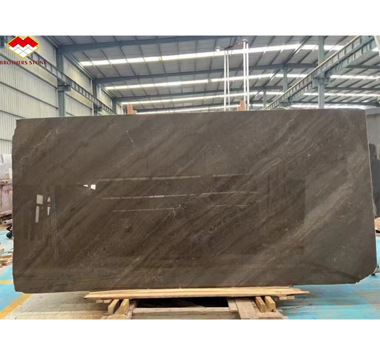 Italiaanse 45 graden grijs marmer geglazuurde materialen Big Look Slab vloertegels en trappen voor hotel interieur decoratie