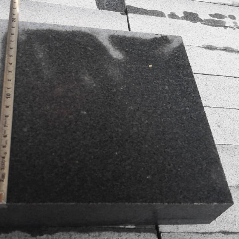 Het Chinese Sesam Zwarte G654 Padang Donkere Graniet vlamde Koppelingstegels voor Openlucht
